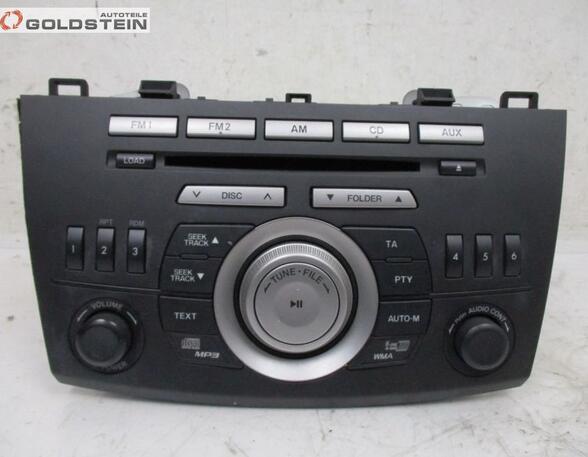 Radio / CD changer combo MAZDA 3 (BL)