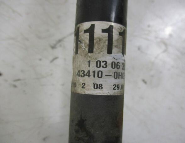 Drive Shaft TOYOTA Aygo (KGB1, WNB1)