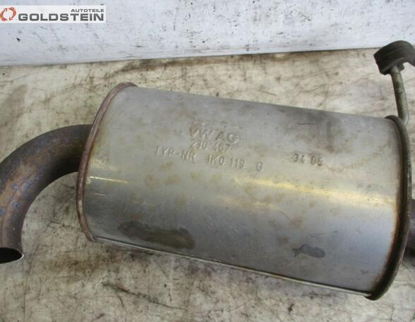 Front Silencer SKODA Octavia II Combi (1Z5)