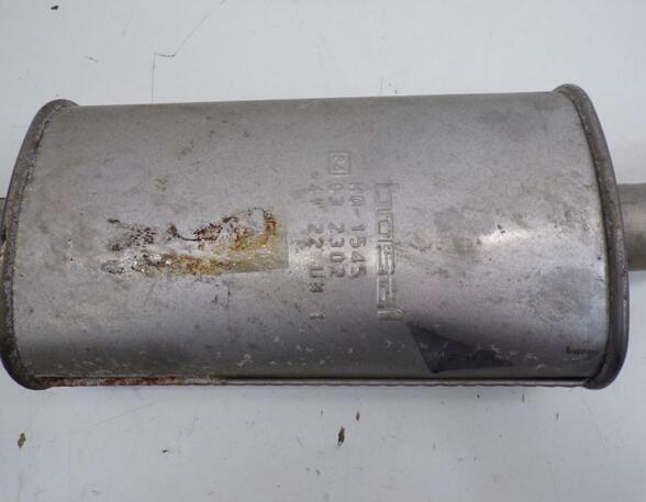 Front Silencer NISSAN QASHQAI / QASHQAI +2 I (J10, NJ10, JJ10E)