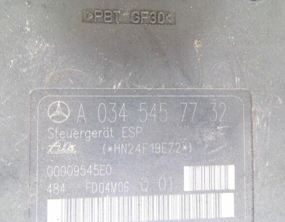 Regeleenheid ABS MERCEDES-BENZ C-Klasse (W203)