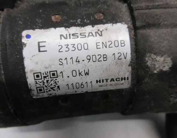 Starter NISSAN QASHQAI / QASHQAI +2 I (J10, NJ10, JJ10E)