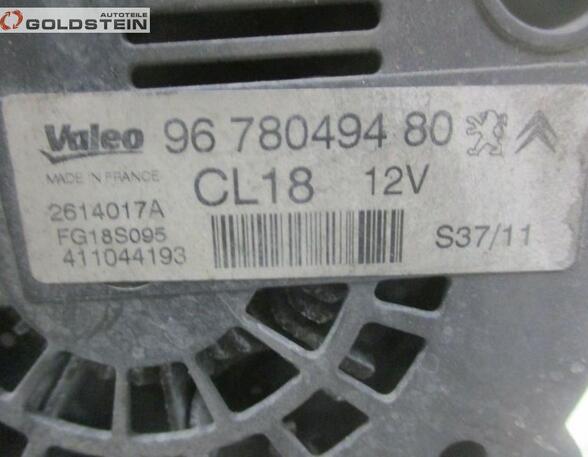 Lichtmaschine Generator Lima  CITROEN C5 III BREAK (TD_) 1.6 HDI 110 82 KW