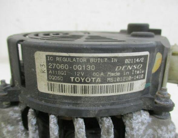 Dynamo (Alternator) TOYOTA Aygo (KGB1, WNB1)