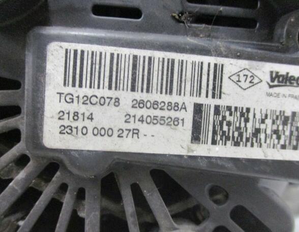 Dynamo (Alternator) RENAULT Megane III Schrägheck (B3, BZ0/1)