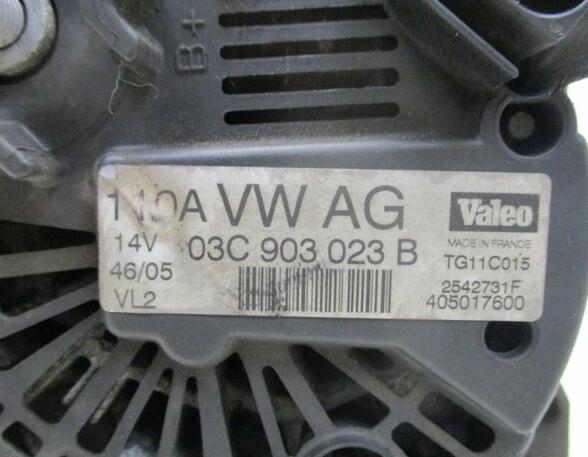 Dynamo (Alternator) VW Touran (1T1, 1T2)