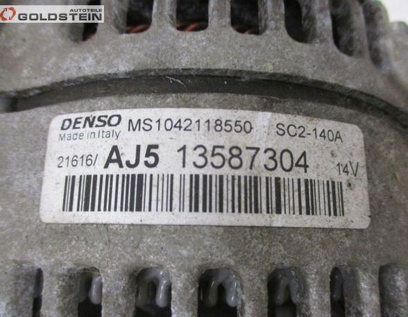 Dynamo (Alternator) OPEL ZAFIRA TOURER C (P12)