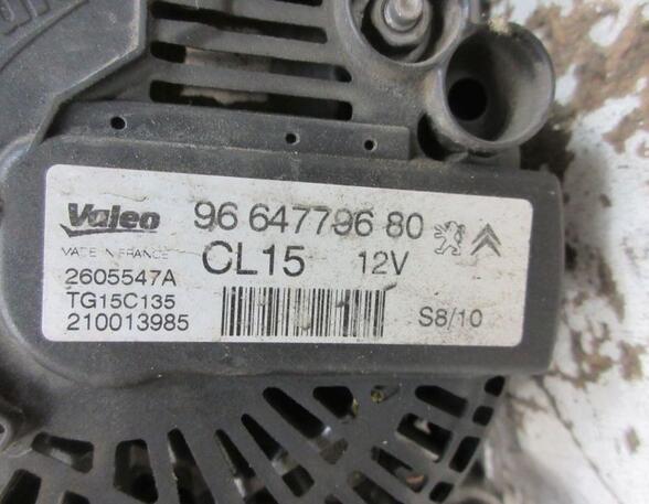 Alternator PEUGEOT 5008 (0U_, 0E_)