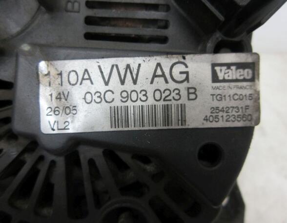 Alternator VW GOLF V (1K1)