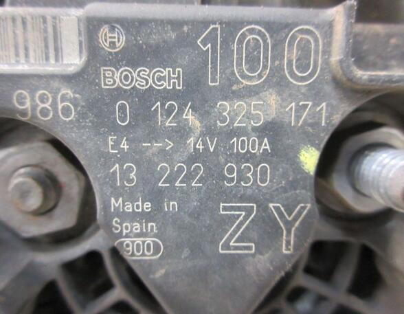 Dynamo (Alternator) OPEL CORSA D (S07)