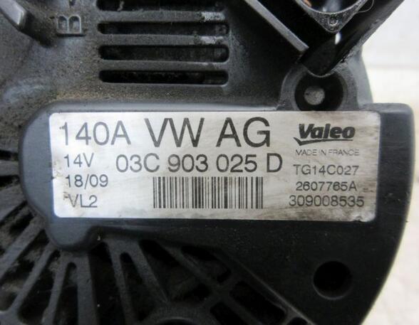 Dynamo (Alternator) VW GOLF VI (5K1)