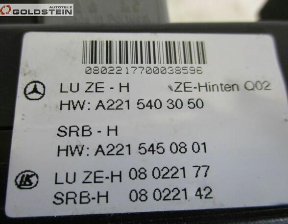 Fuse Box MERCEDES-BENZ S-Klasse (W221)