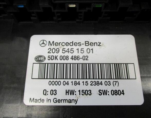 Fuse Box MERCEDES-BENZ C-Klasse (W203)