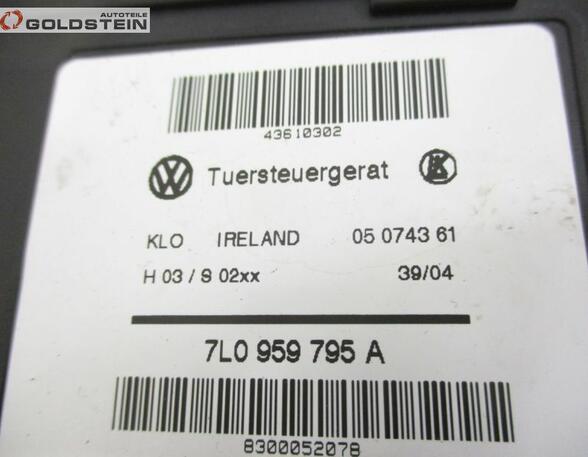 Elektrische motor raamopener VW Touareg (7L6, 7L7, 7LA)