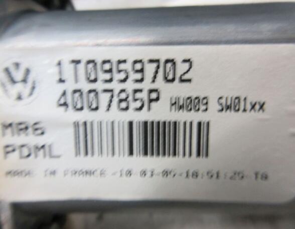 Electric Window Lift Motor VW Touran (1T1, 1T2)