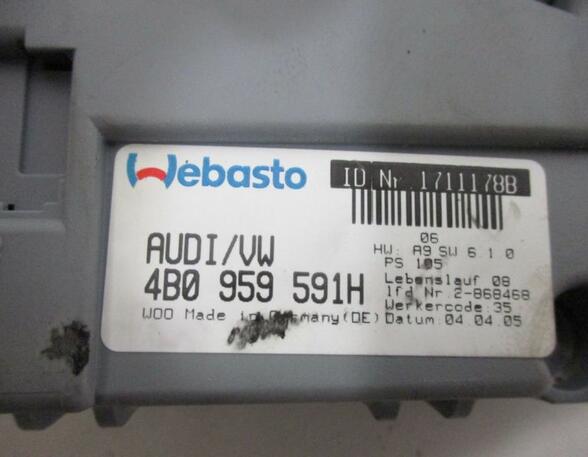 Sunroof Motor AUDI A4 (8EC, B7)