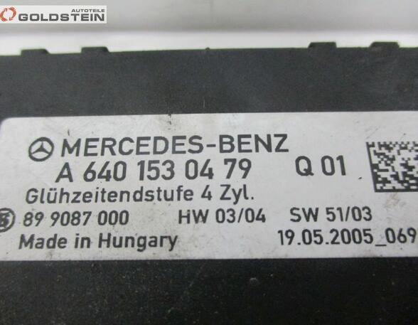 Steuergerät Vorglührelais Glühzeitsteuergerät MERCEDES-BENZ A-KLASSE (W169) A 200 CDI 103 KW