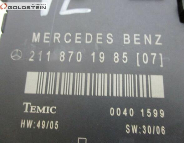 Regeleenheid MERCEDES-BENZ E-Klasse T-Model (S211)