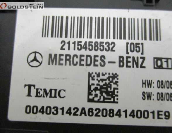 Steuergerät SAM Beifahrer Signalerfassung MERCEDES-BENZ E-KLASSE T-MODEL (S211) E 320 T CDI 165 KW