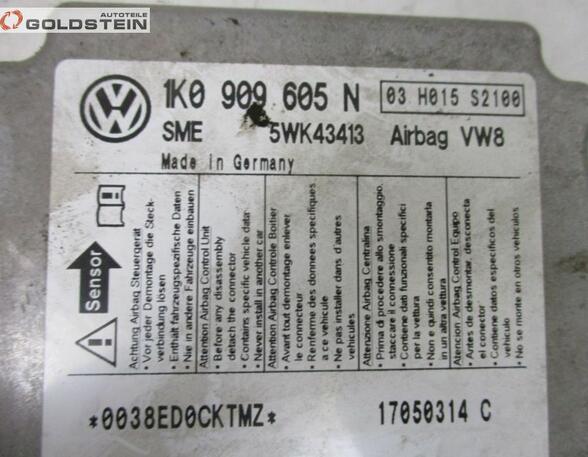 Airbag Control Unit VW Golf Plus (521, 5M1)