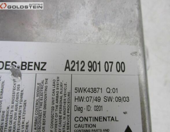 Airbag Control Unit MERCEDES-BENZ E-Klasse (W212)