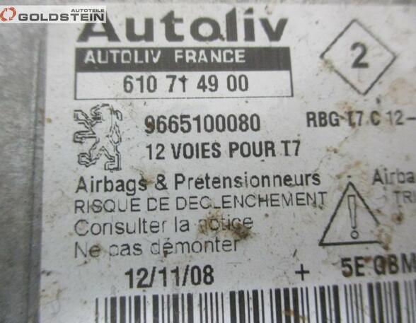 Airbag Control Unit PEUGEOT 308 SW I (4E, 4H)