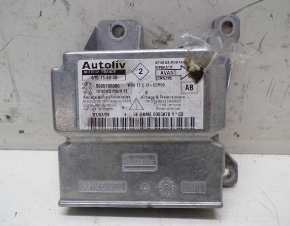 Airbag Control Unit PEUGEOT 308 I (4A, 4C)