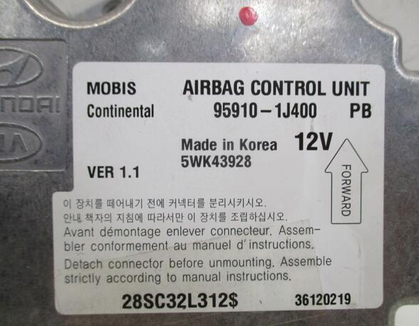 Airbag Control Unit HYUNDAI i20 (PB, PBT)