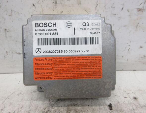 Airbag Control Unit MERCEDES-BENZ C-Klasse T-Model (S203)