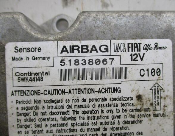 Regeleenheid airbag FIAT Grande Punto (199), FIAT Punto Evo (199)