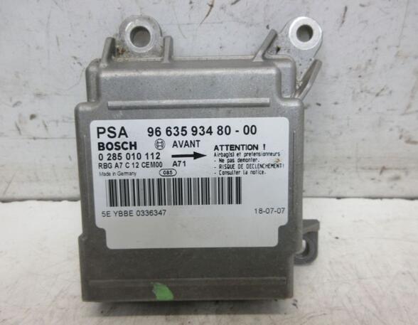 Airbag Control Unit PEUGEOT 207 SW (WK)