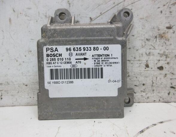 Control unit for Airbag PEUGEOT 207 (WA_, WC_)