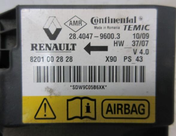 Control unit for Airbag DACIA SANDERO