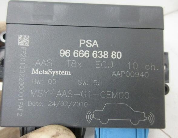 Control unit for parking support PEUGEOT 5008 (0U_, 0E_)