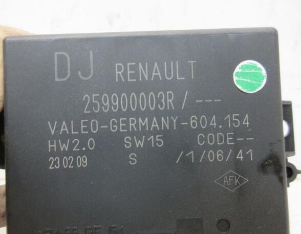 Control unit for parking support RENAULT SCÉNIC III (JZ0/1_), RENAULT GRAND SCÉNIC III (JZ0/1_)