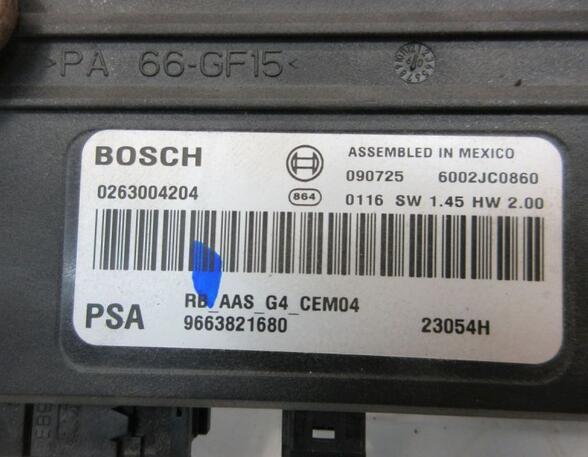 Control unit for parking support CITROËN C5 II Break (RE_)