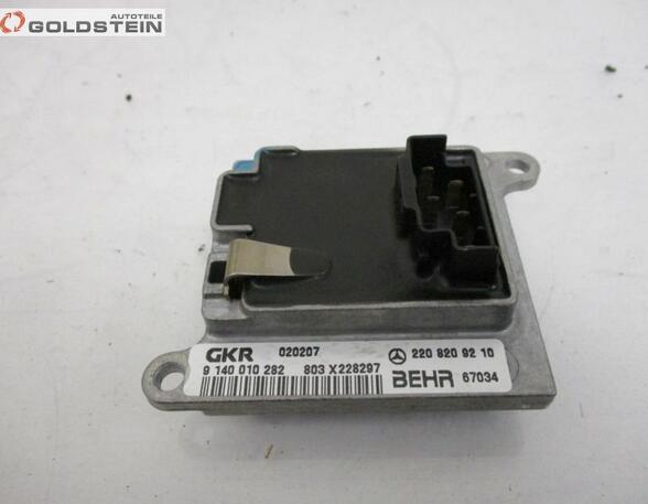 Resistor Interior Blower MERCEDES-BENZ M-Klasse (W163)