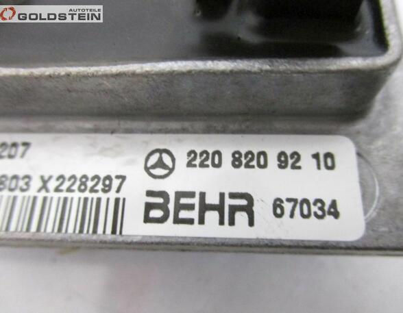 Resistor Interior Blower MERCEDES-BENZ M-Klasse (W163)