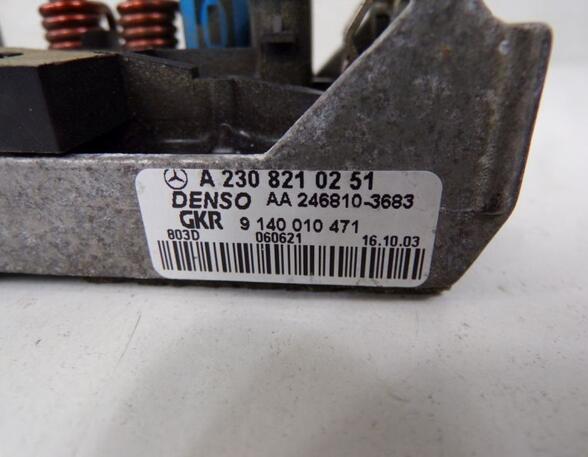 Resistor Interior Blower MERCEDES-BENZ M-CLASS (W163)