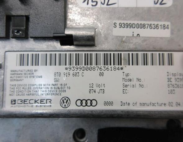 Beeldscherm boordcomputer AUDI A6 Avant (4F5, C6)