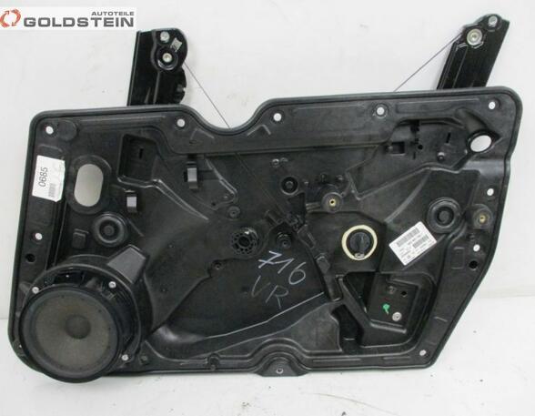 Fensterheber vorne rechts Grundträger VW GOLF VI (5K1) 1.4 TSI 90 KW