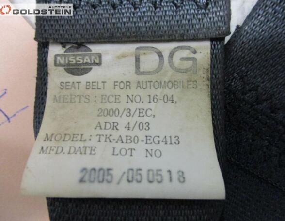 Seat Belt Buckle NISSAN Murano I (Z50)