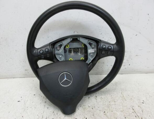 Lenkrad Multifunktion Leder Schwarz MERCEDES-BENZ A-KLASSE (W169) A 180 CDI 80 KW