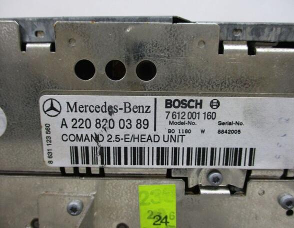 Navigationssystem Radio MERCEDES-BENZ S-KLASSE (W220) S 430 205 KW