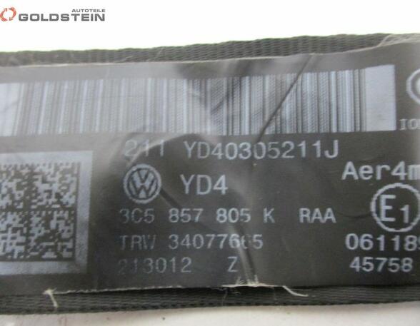 Sicherheitsgurt links hinten  VW PASSAT B7 (362) 1.6 TDI 77 KW