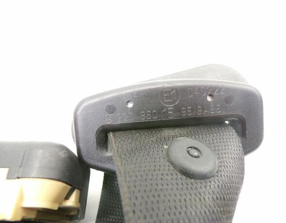 Safety Belts MERCEDES-BENZ S-Klasse (W220)