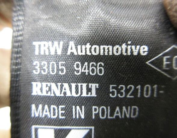 Sicherheitsgurt vorne rechts Anschnallgurt RENAULT TWINGO II (CN0_) 1.2 43 KW