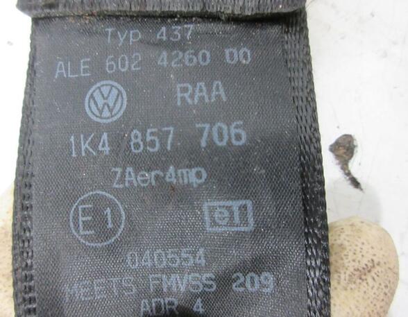 Safety Belts VW Golf V (1K1)