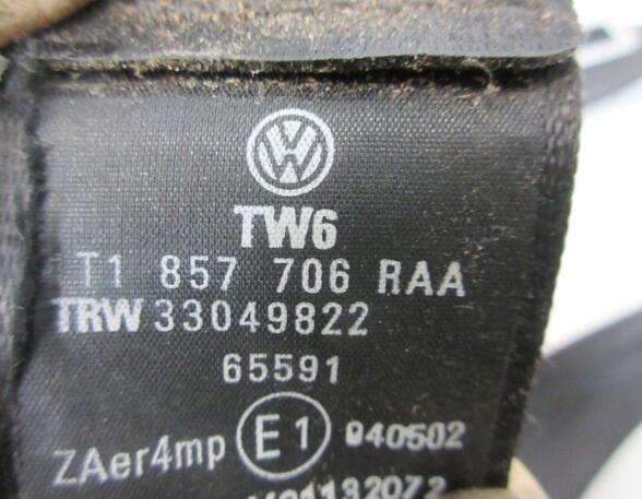Veiligheidsgordel VW Touran (1T1, 1T2)