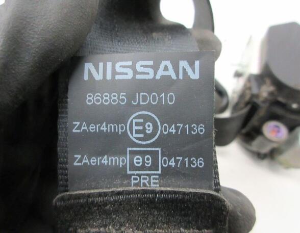 Safety Belts NISSAN QASHQAI / QASHQAI +2 I (J10, NJ10, JJ10E)